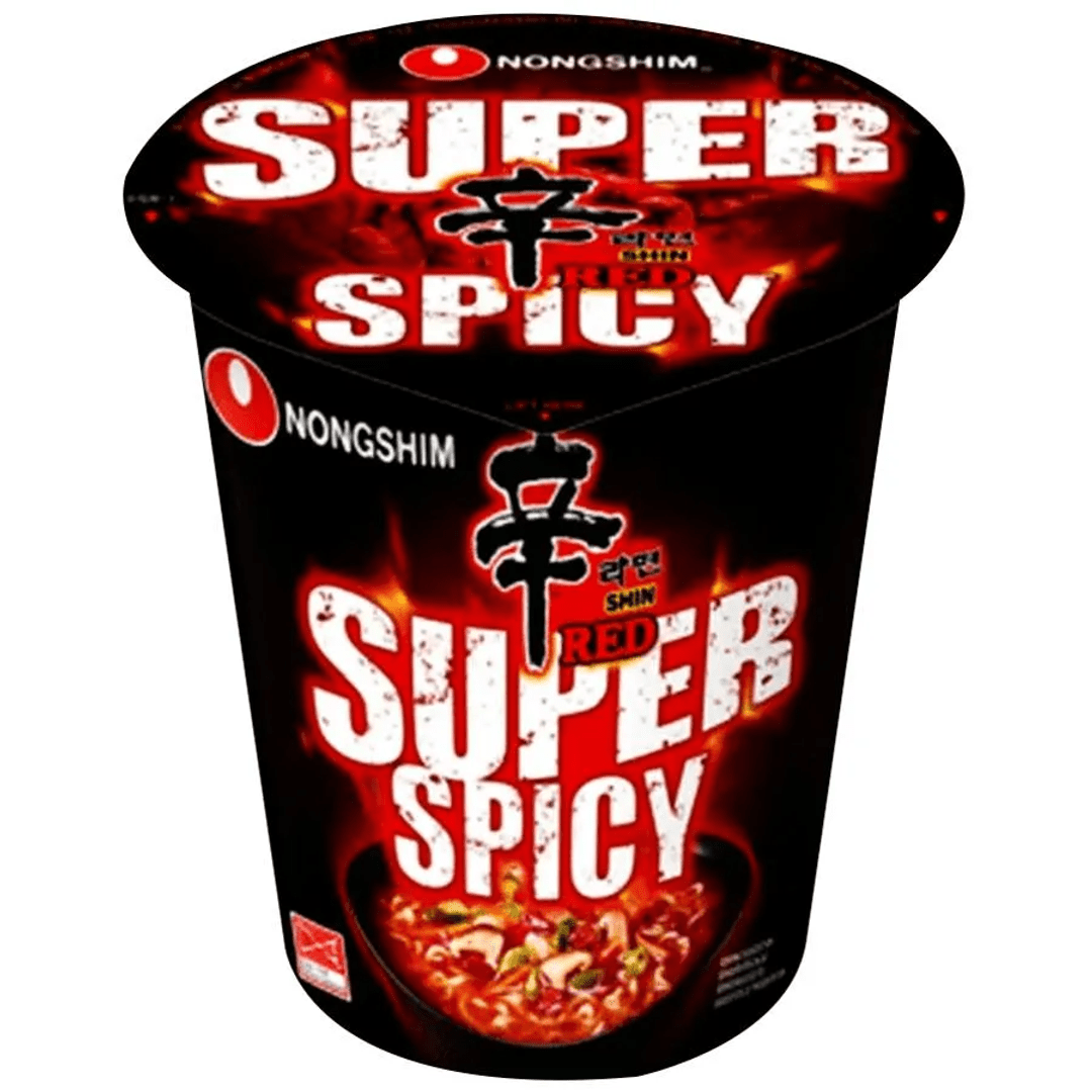 Buy Nongshim Shin Red Super Spicy Cup Noodles Imported Online At Best Price